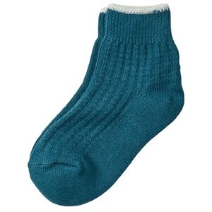 Victoria's Secret Glow Waffle Socks Blue Green NEW